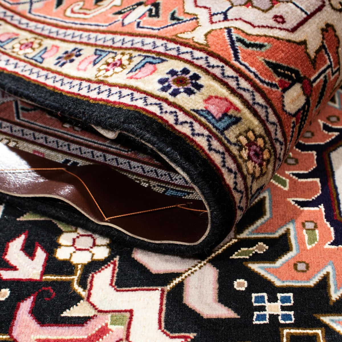 Perzisch tapijt - Tabriz - Royal - 212 x 152 cm - donkerblauw