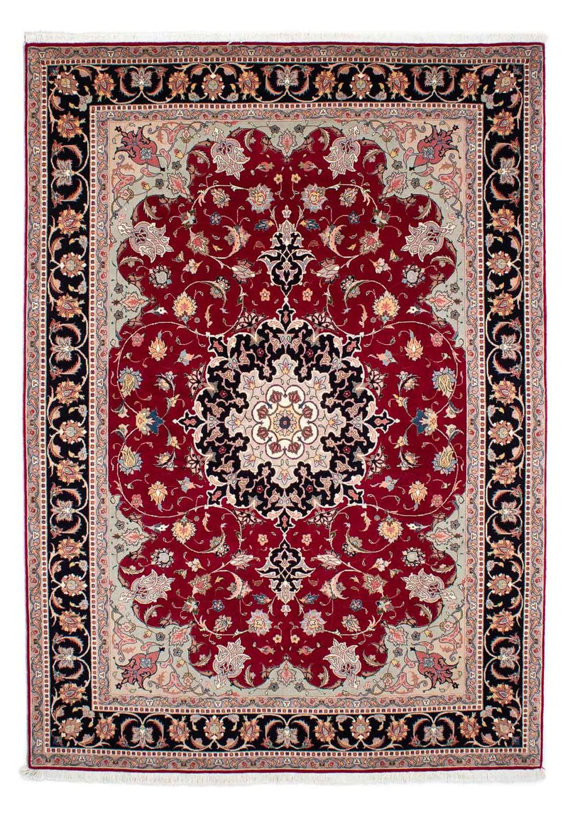 Perzisch tapijt - Tabriz - Royal - 246 x 172 cm - donkerrood
