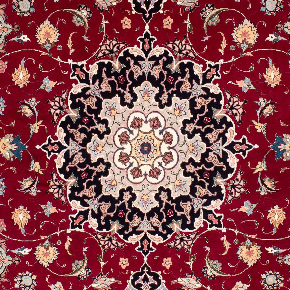 Perzisch tapijt - Tabriz - Royal - 246 x 172 cm - donkerrood