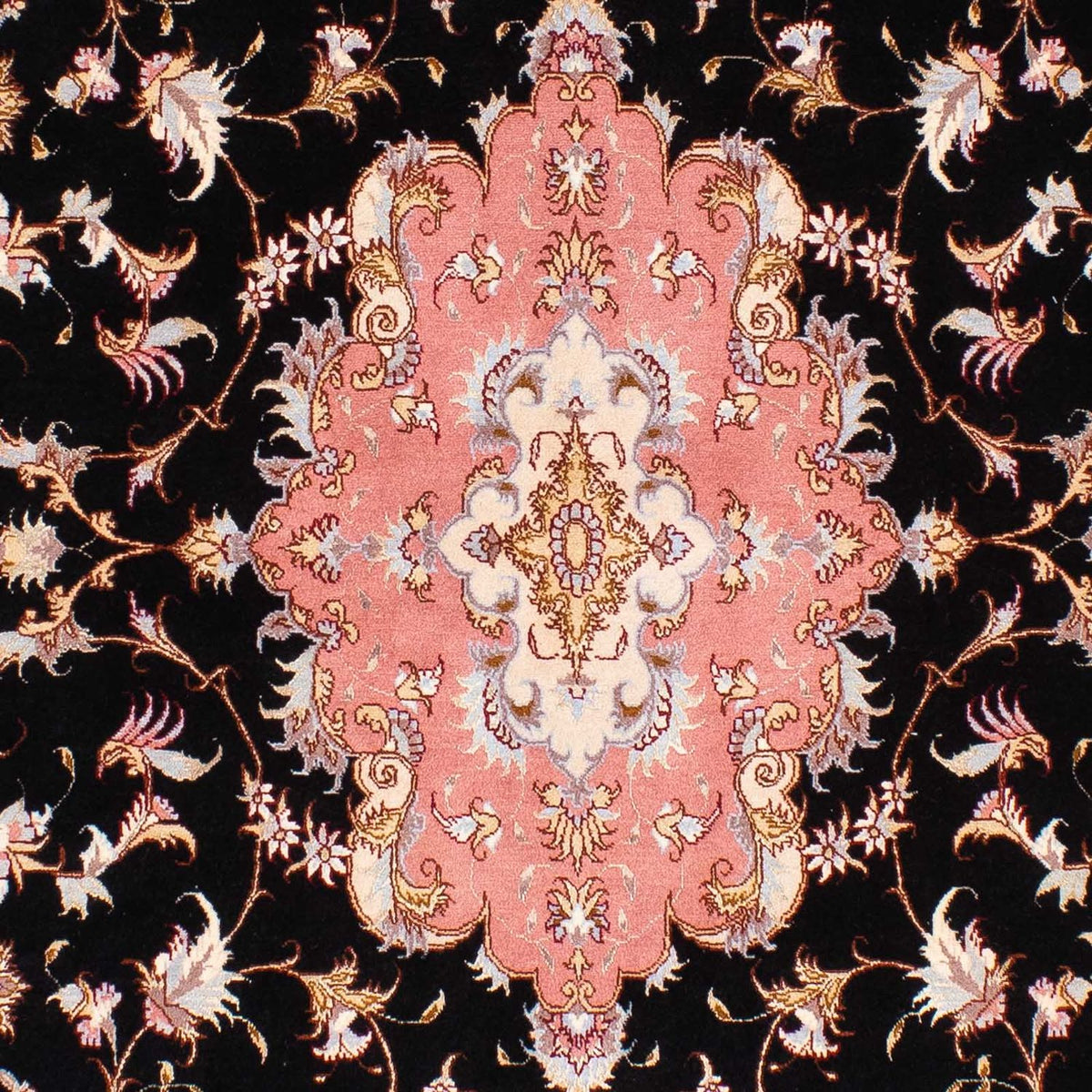 Perzisch tapijt - Tabriz - Royal - 244 x 166 cm - donkerblauw