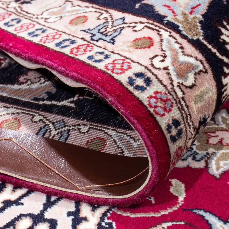 Perzisch tapijt - Tabriz - Royal - 184 x 154 cm - donkerrood