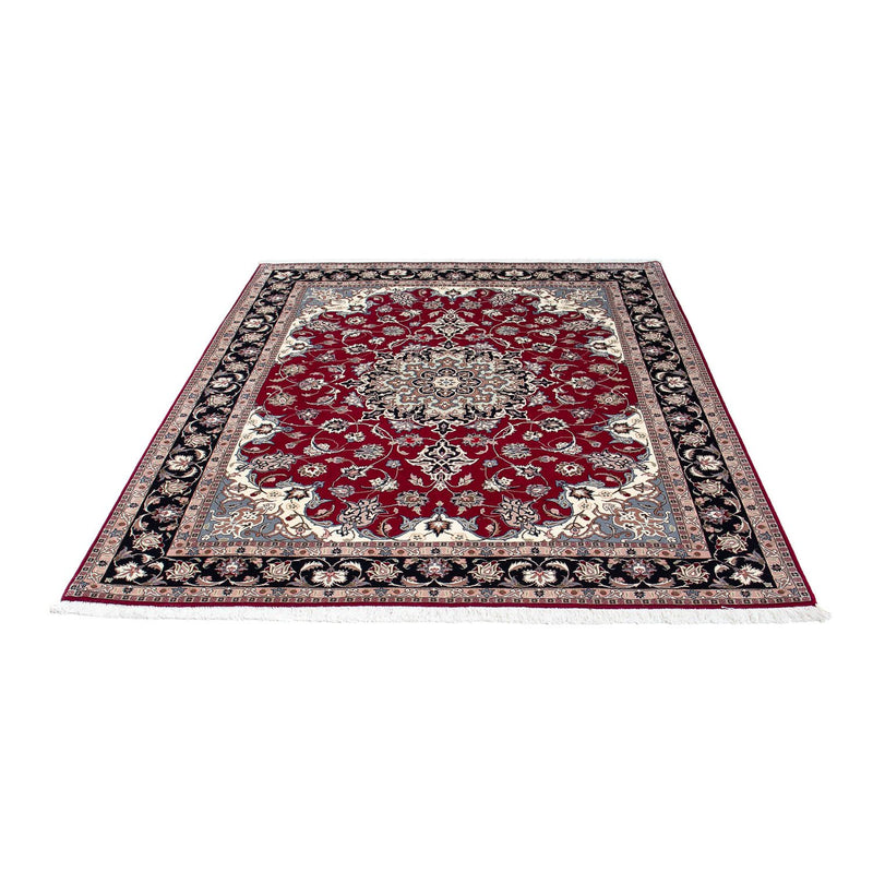 Perzisch tapijt - Tabriz - Royal - 184 x 154 cm - donkerrood