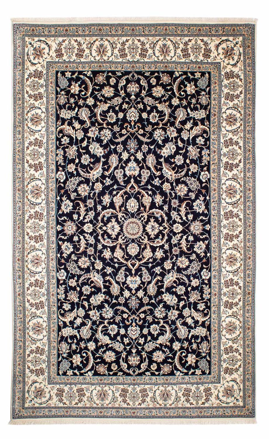 Perzisch tapijt - Nain - Premium - 267 x 173 cm - donkerblauw