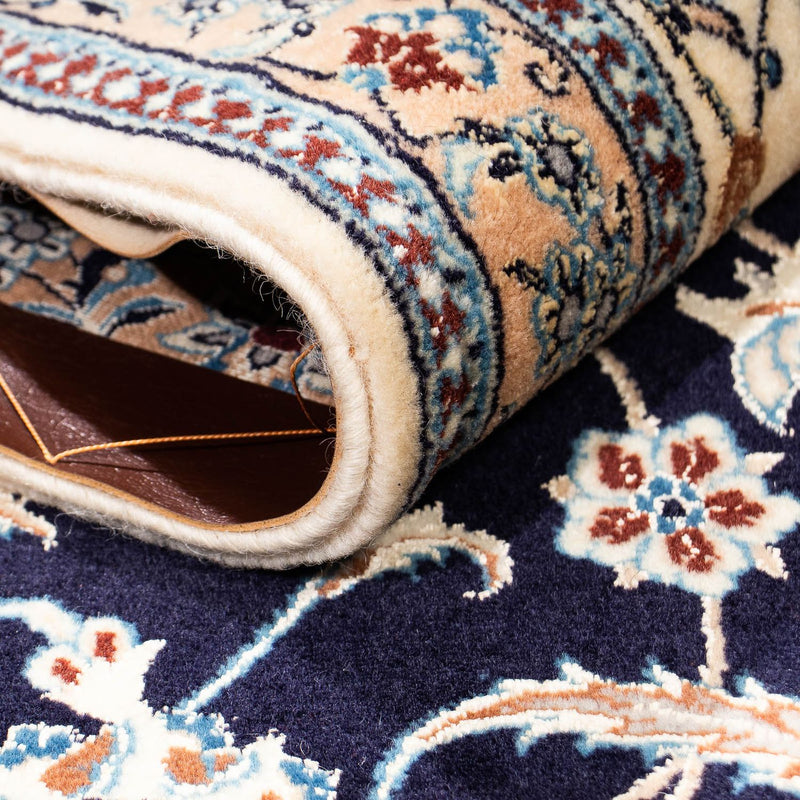 Perzisch tapijt - Nain - Premium - 267 x 173 cm - donkerblauw