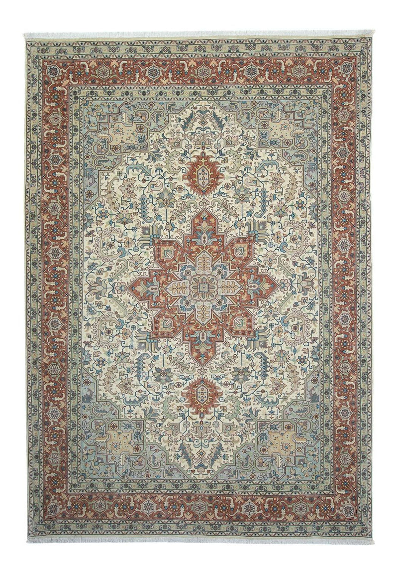 Perzisch tapijt - Tabriz - Royal - 303 x 207 cm - beige