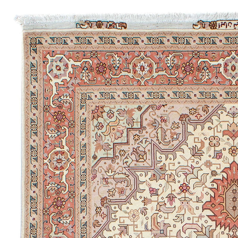 Perzisch tapijt - Tabriz - Royal - 207 x 152 cm - beige