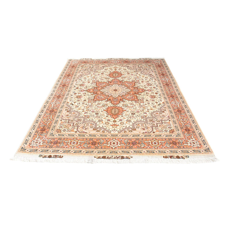 Perzisch tapijt - Tabriz - Royal - 207 x 152 cm - beige