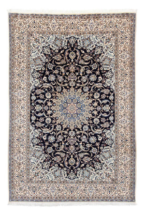 Perzisch tapijt - Nain - Koninklijk - 290 x 204 cm - zwart