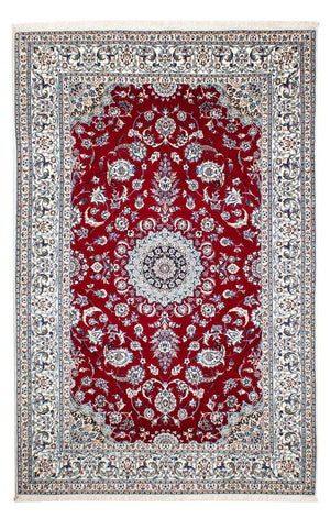 Perzisch tapijt - Nain - Premium - 236 x 153 cm - donkerrood