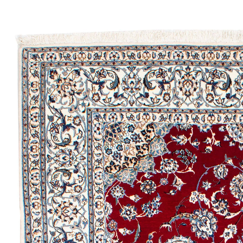 Perzisch tapijt - Nain - Premium - 236 x 153 cm - donkerrood