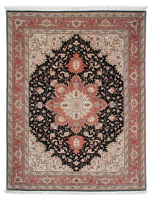 Perzisch tapijt - Tabriz - Royal - 200 x 152 cm - donkerblauw