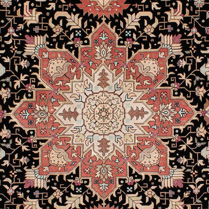 Perzisch tapijt - Tabriz - Royal - 200 x 152 cm - donkerblauw