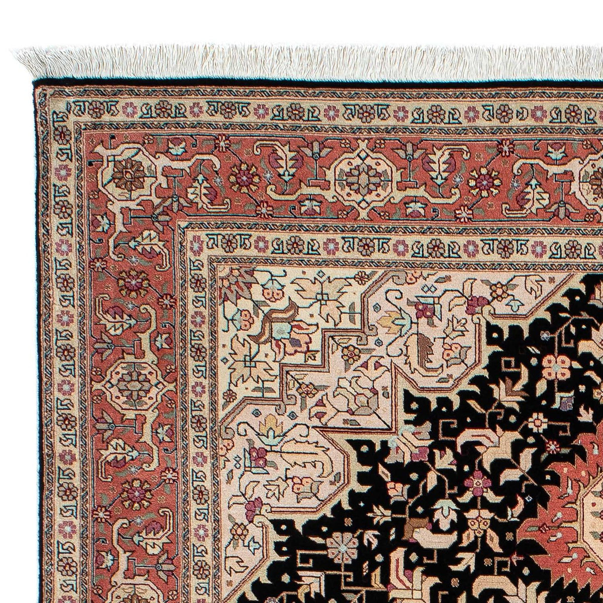 Perzisch tapijt - Tabriz - Royal - 200 x 152 cm - donkerblauw
