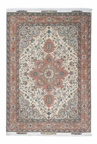 Perzisch tapijt - Tabriz - Royal - 200 x 151 cm - beige