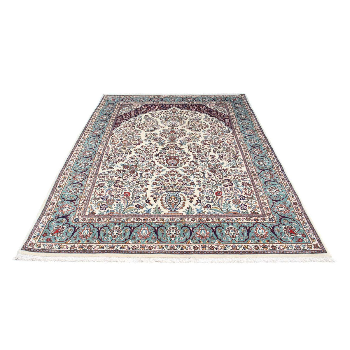 Perzisch tapijt - Ghom - 258 x 163 cm - beige