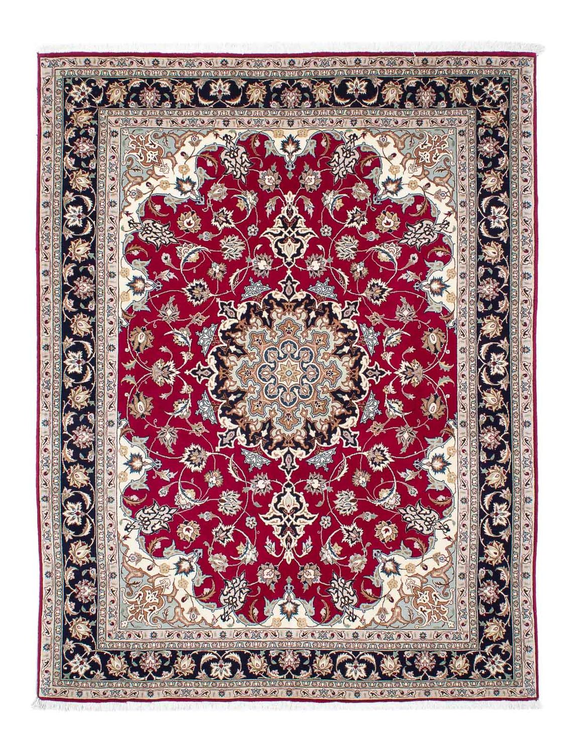 Perzisch tapijt - Tabriz - Royal - 200 x 150 cm - donkerrood