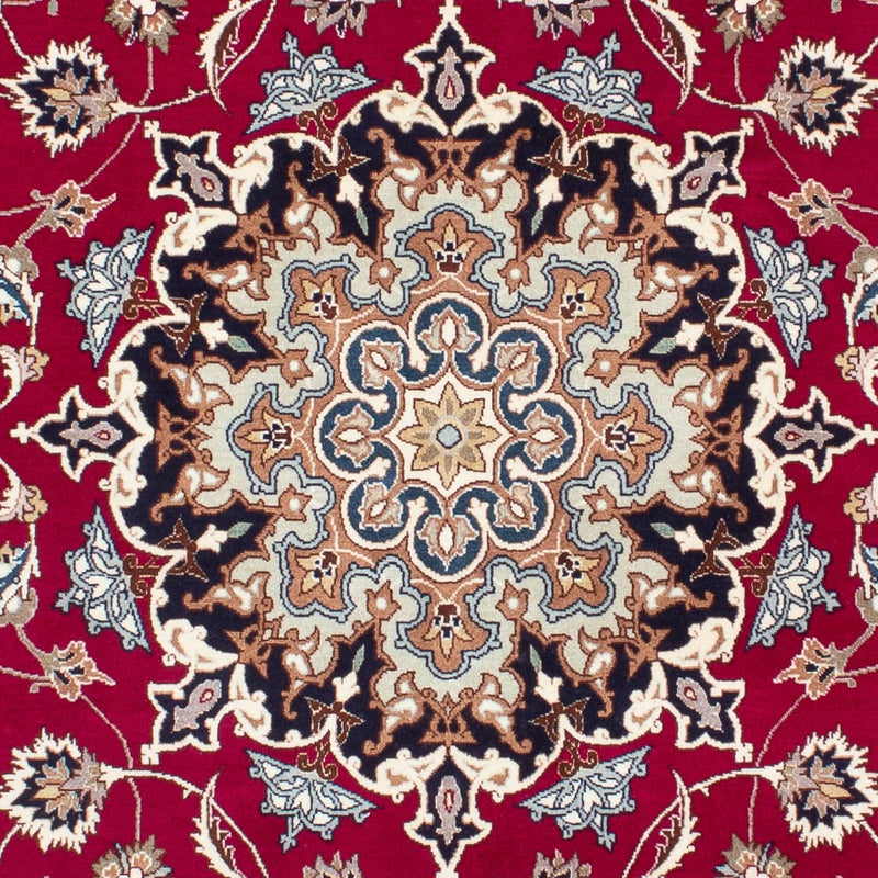 Perzisch tapijt - Tabriz - Royal - 200 x 150 cm - donkerrood