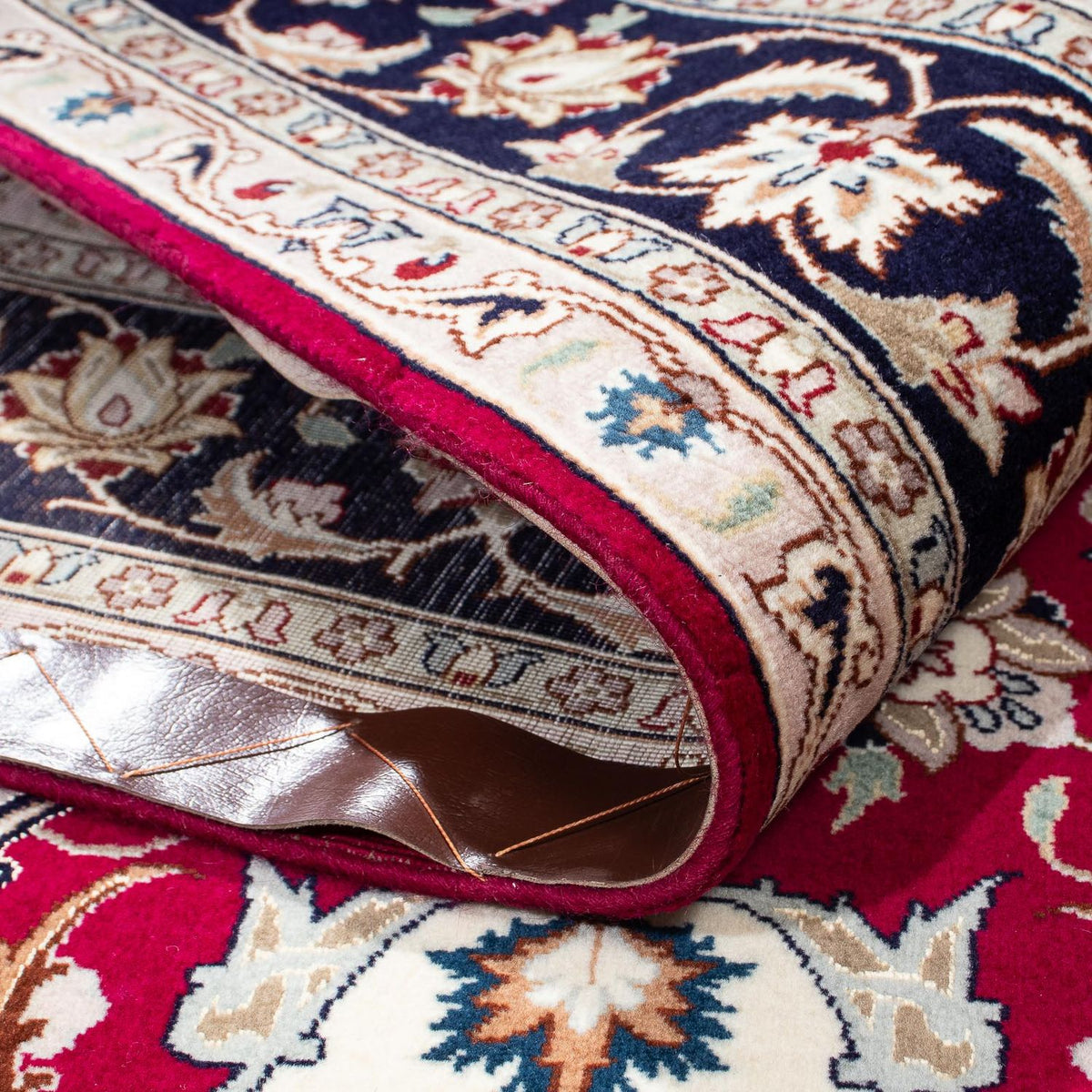 Perzisch tapijt - Tabriz - Royal - 200 x 150 cm - donkerrood