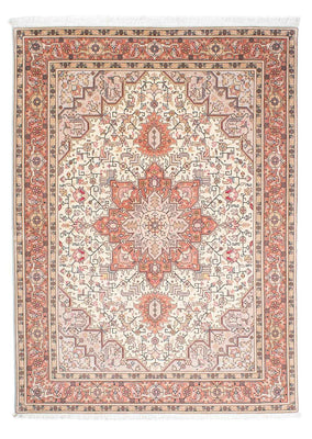 Perzisch tapijt - Tabriz - Royal - 208 x 153 cm - beige