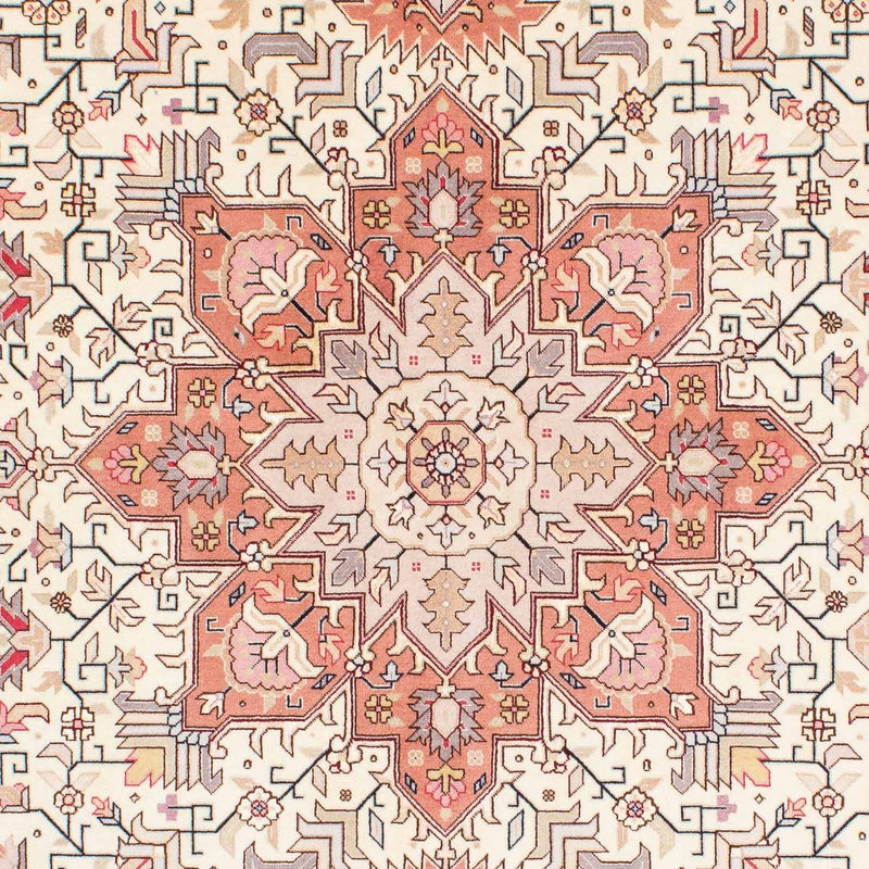 Perzisch tapijt - Tabriz - Royal - 208 x 153 cm - beige