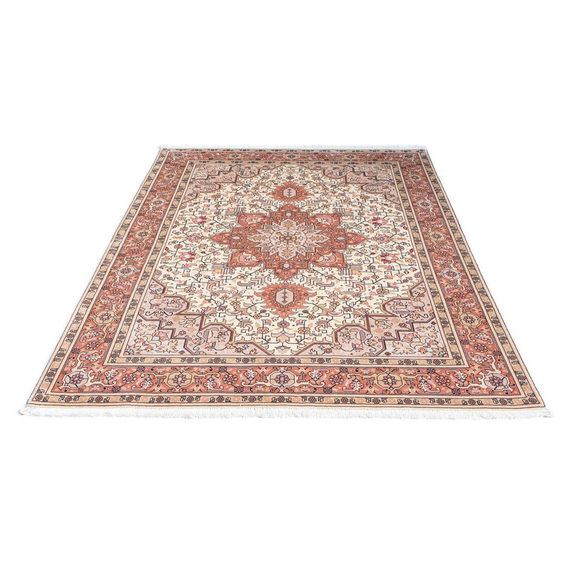 Perzisch tapijt - Tabriz - Royal - 208 x 153 cm - beige