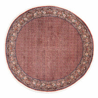 Perzisch tapijt - Bijar rond  - 300 x 300 cm - licht rood