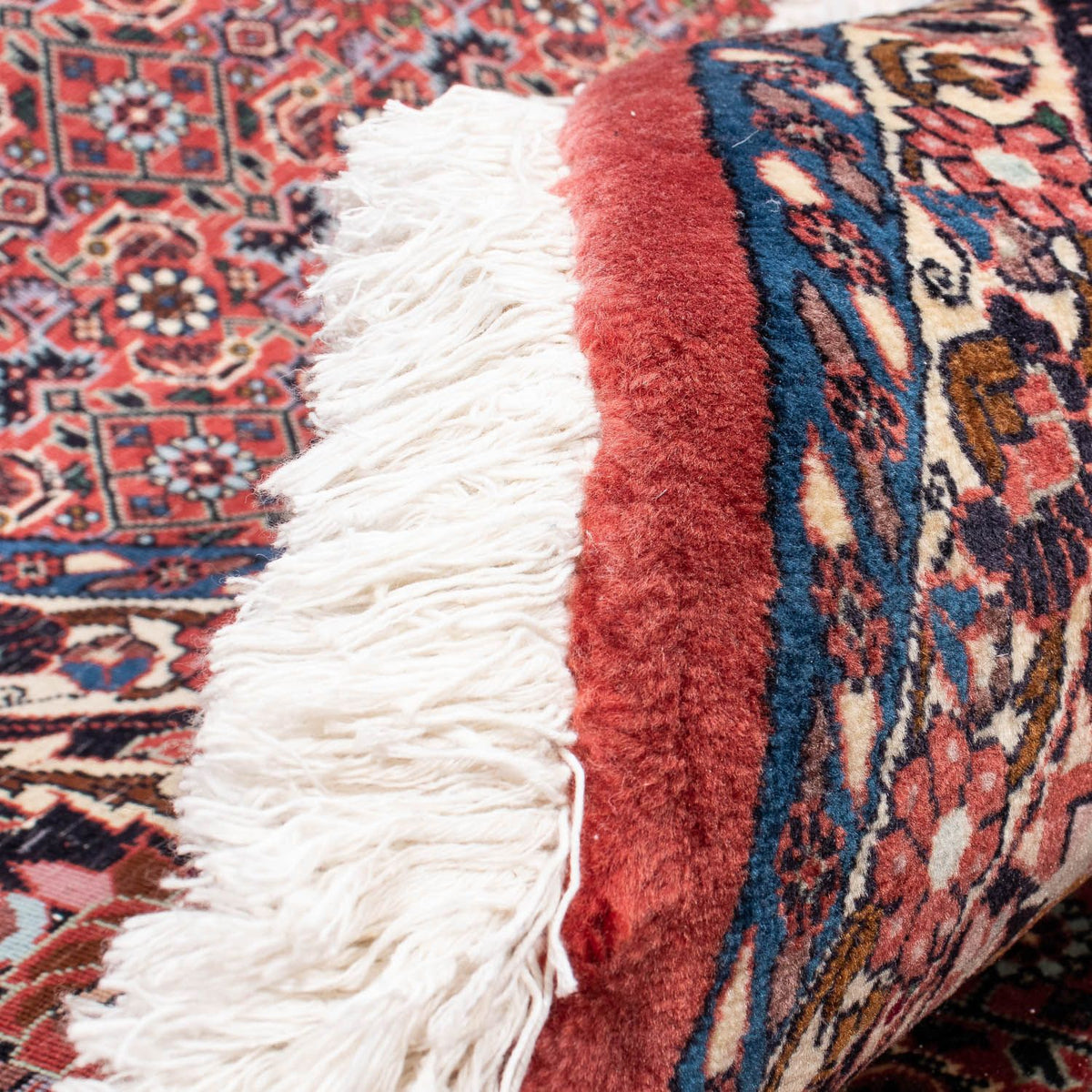 Perzisch tapijt - Bijar rond  - 300 x 300 cm - licht rood