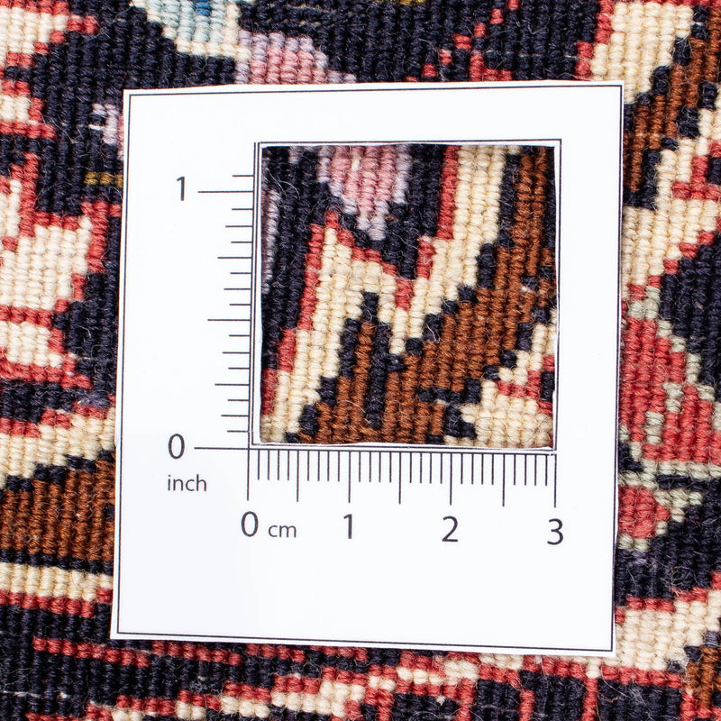 Perzisch tapijt - Bijar rond  - 300 x 300 cm - licht rood