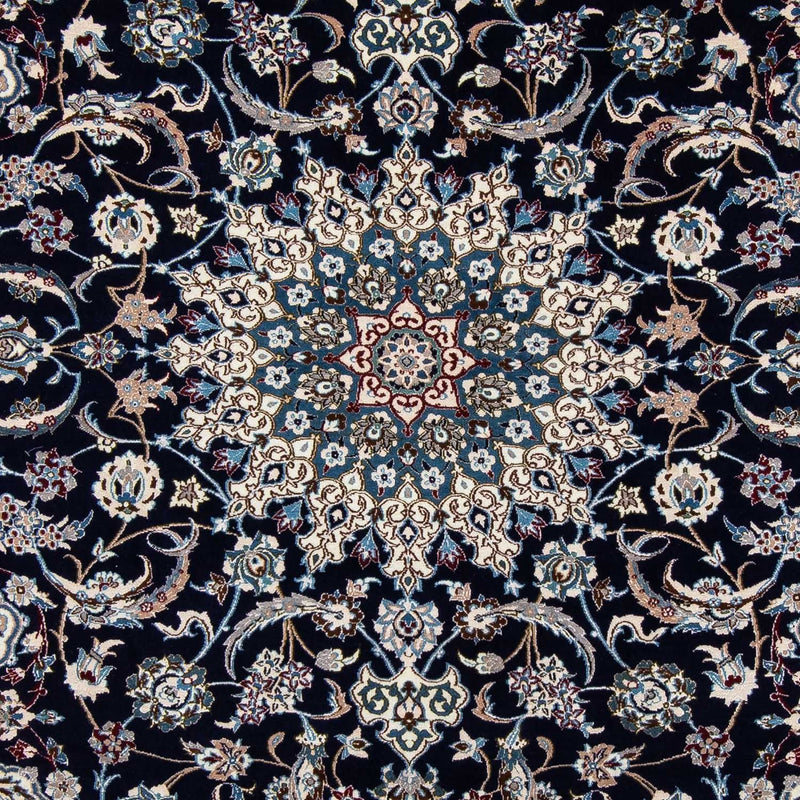 Perzisch tapijt - Nain - Koninklijk - 303 x 203 cm - zwart