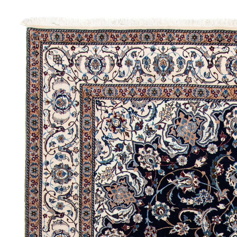 Perzisch tapijt - Nain - Koninklijk - 303 x 203 cm - zwart