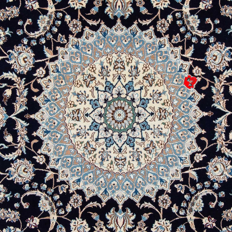 Perzisch tapijt - Nain - Koninklijk - 300 x 202 cm - zwart