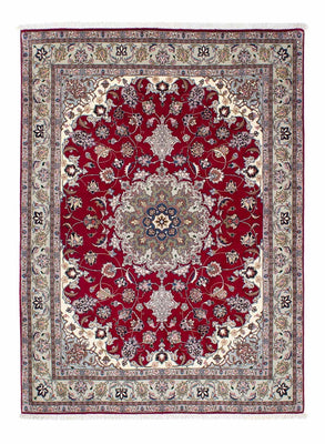 Perzisch tapijt - Tabriz - Royal - 202 x 150 cm - donkerrood