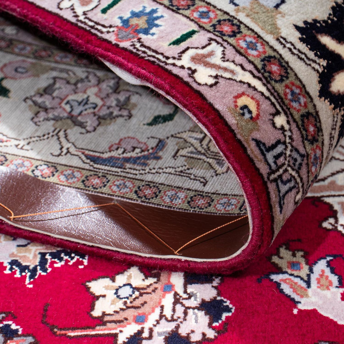 Perzisch tapijt - Tabriz - Royal - 202 x 150 cm - donkerrood