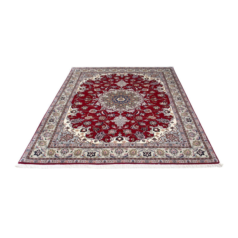 Perzisch tapijt - Tabriz - Royal - 202 x 150 cm - donkerrood