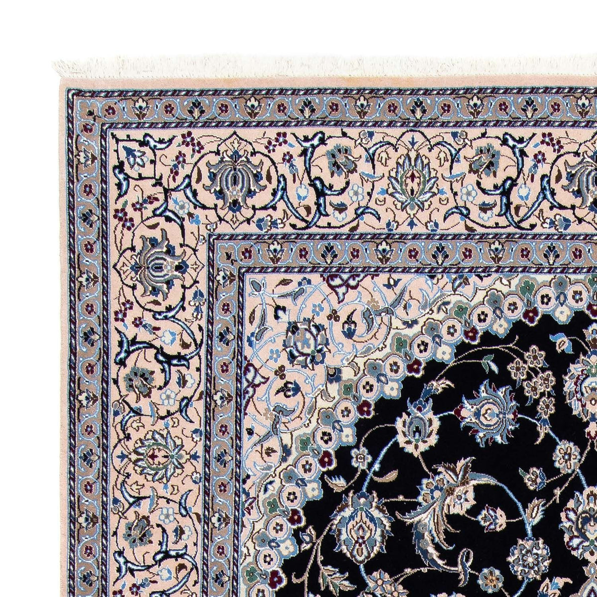 Nain - 9La Tapijt 204x295cm - Perzisch tapijt - zwart