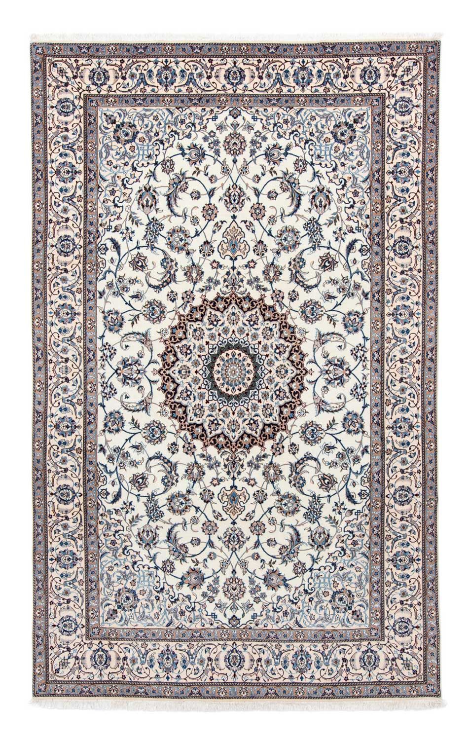 Perzisch tapijt - Nain - Koninklijk - 311 x 202 cm - beige