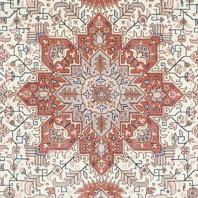 Perzisch tapijt - Tabriz - Royal - 201 x 149 cm - beige