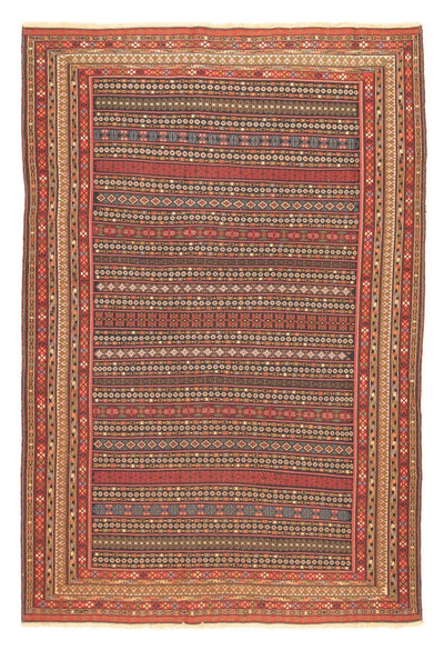 Afshar Sirjan Tapijt 192x291cm - Perzisch tapijt