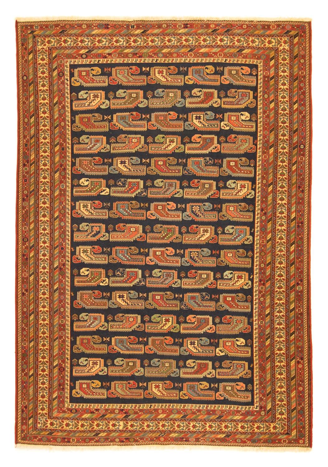 Perzisch Tapijt - Nomadisch - 283 x 194 cm - donkerblauw