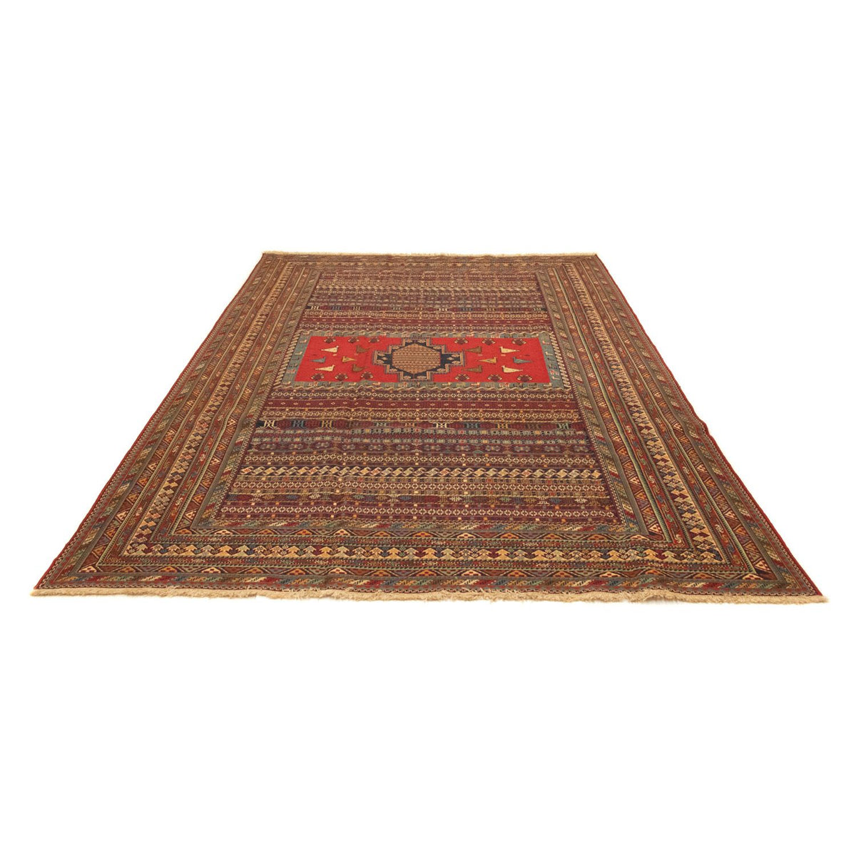 Perzisch Tapijt - Nomadisch - 300 x 192 cm - veelkleurig