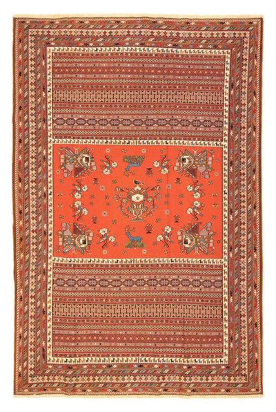 Afshar Sirjan Tapijt 192x286cm - Perzisch tapijt