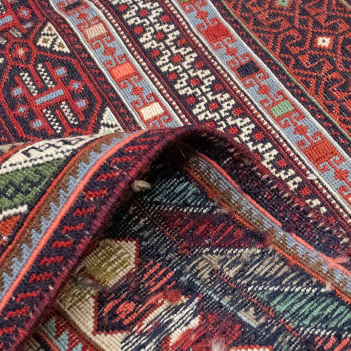 Perzisch Tapijt - Nomadisch - 304 x 196 cm - veelkleurig