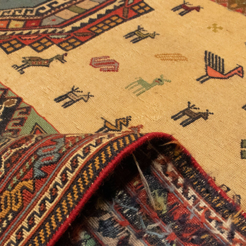 Perzisch Tapijt - Nomadisch - 298 x 201 cm - goud