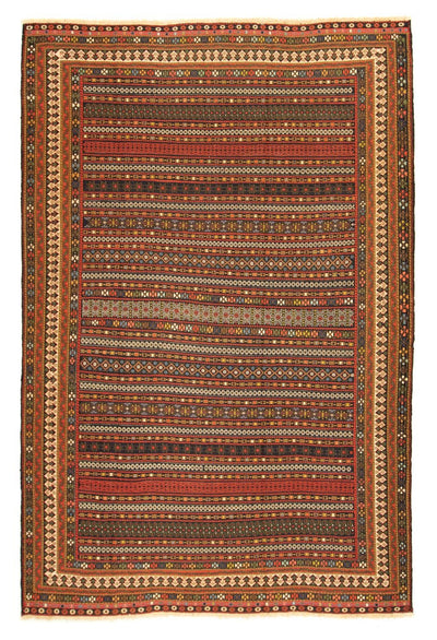 Afshar Sirjan Tapijt 194x284cm - Perzisch tapijt