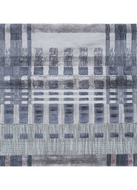 Viscose tapijt vierkant  - 90 x 90 cm - veelkleurig