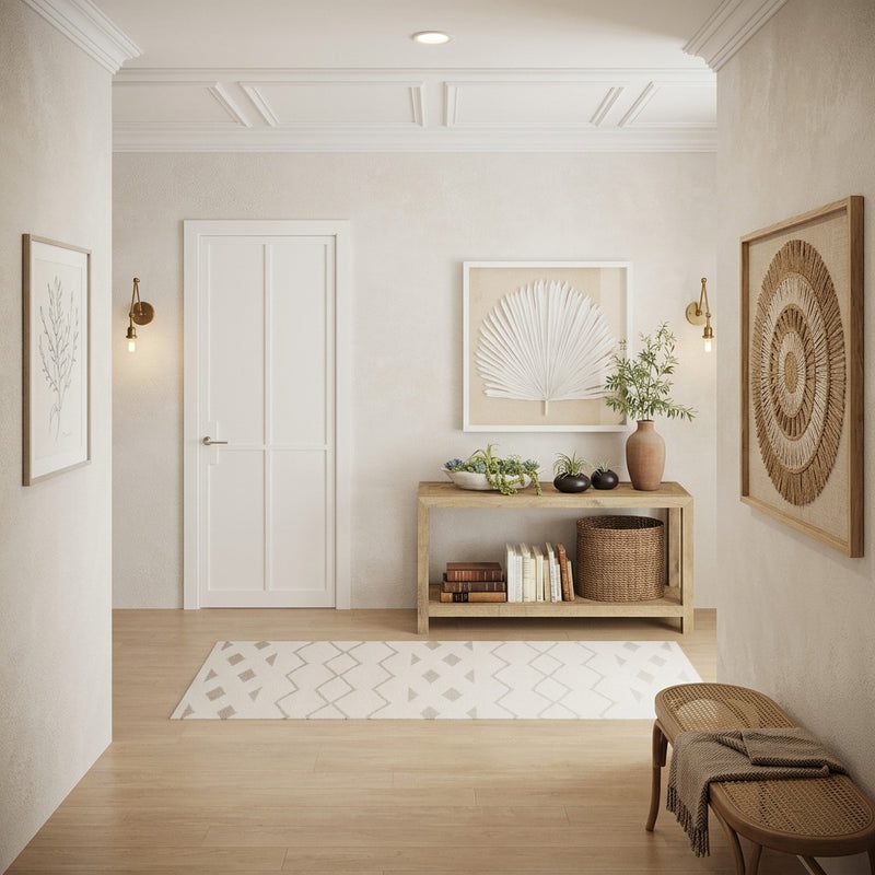 Moderne kilim Tapijt Miami - Wollen tapijt