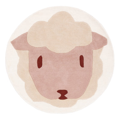 Schaap Kindertapijt Rond