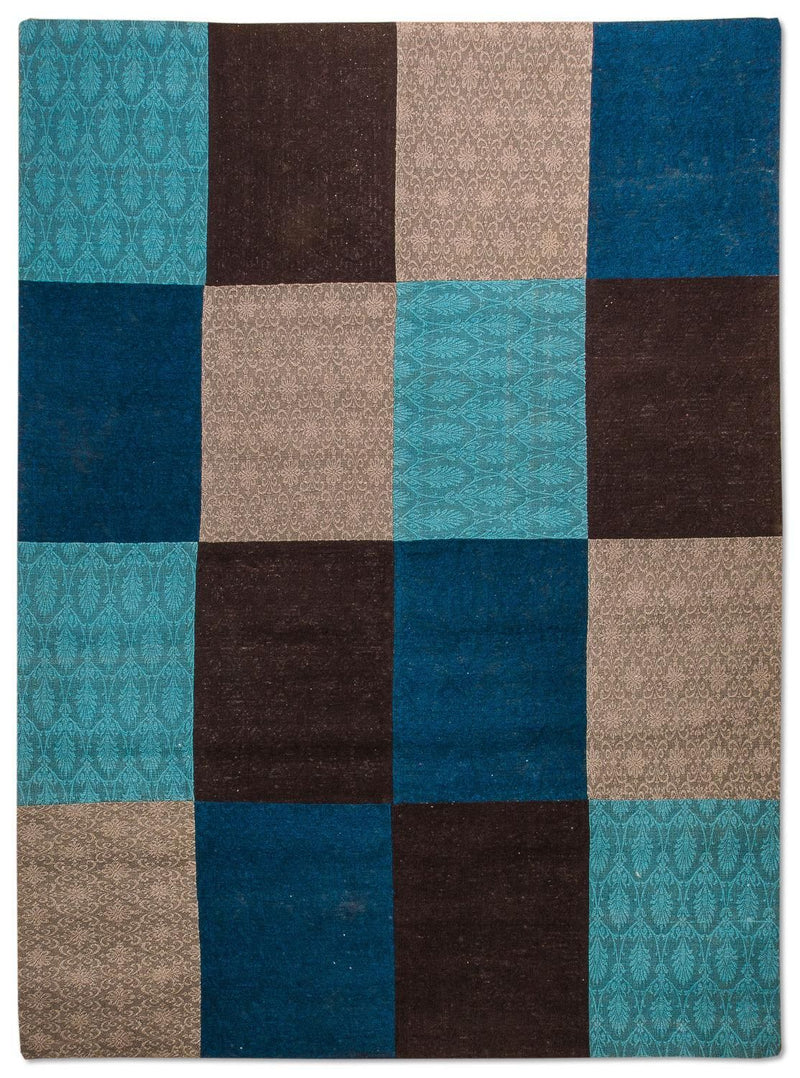 Patchwork tapijt - 300 x 200 cm - turkoois