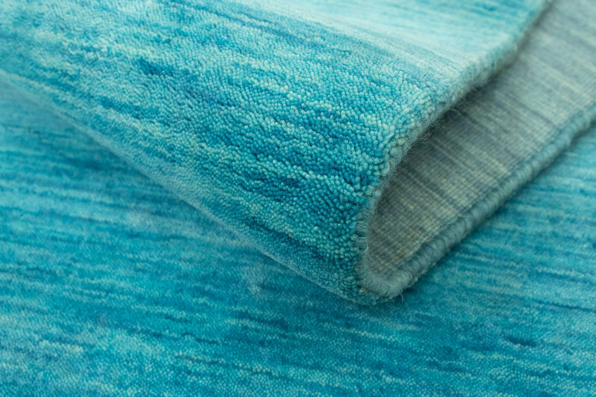 Gabbeh Tapijt - Loribaft Softy - 400 x 300 cm - turkoois