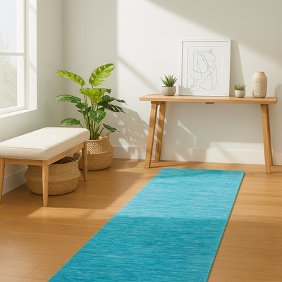 Gabbeh Tapijt - Zacht - Uni - loper